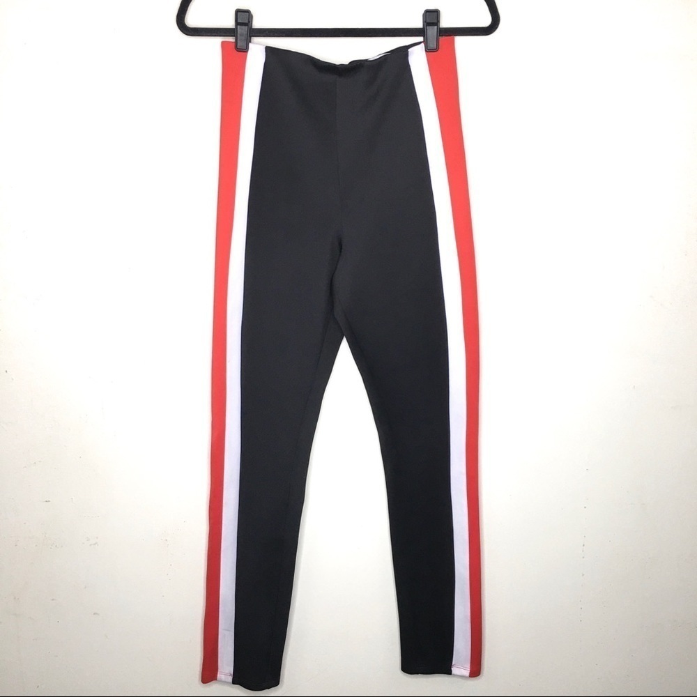 Revolve LOVERS + FRIENDS Page Side Stripe Track Pants High Waist - Picture 4 of 11